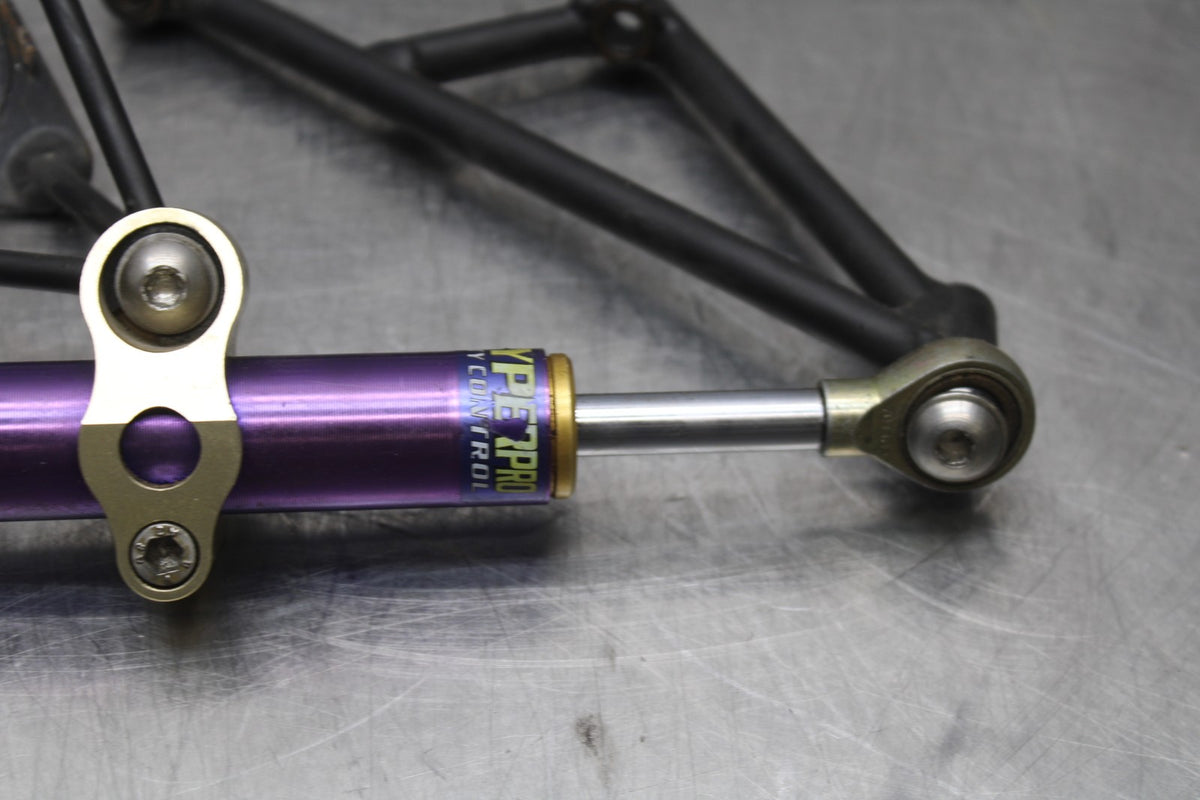 98 KAWASAKI NINJA ZX6 AFTERMARKET STEERING DAMPER STABILIZER BB870