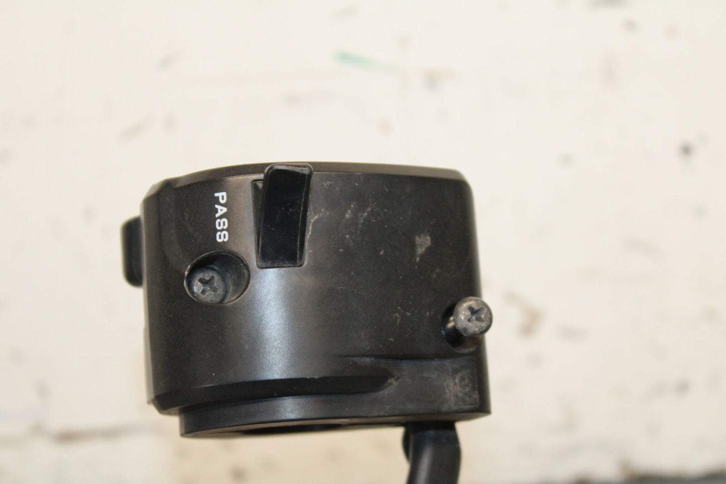 12-17 KAWASAKI ER-6N Z650 LEFT CLIP ON HANDLE HORN SIGNALS SWITCH SWITCHES BB709