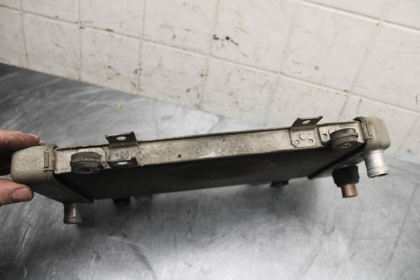 08-12 KAWASAKI NINJA 250R EX250J ENGINE RADIATOR MOTOR COOLER  RADIATER BB496