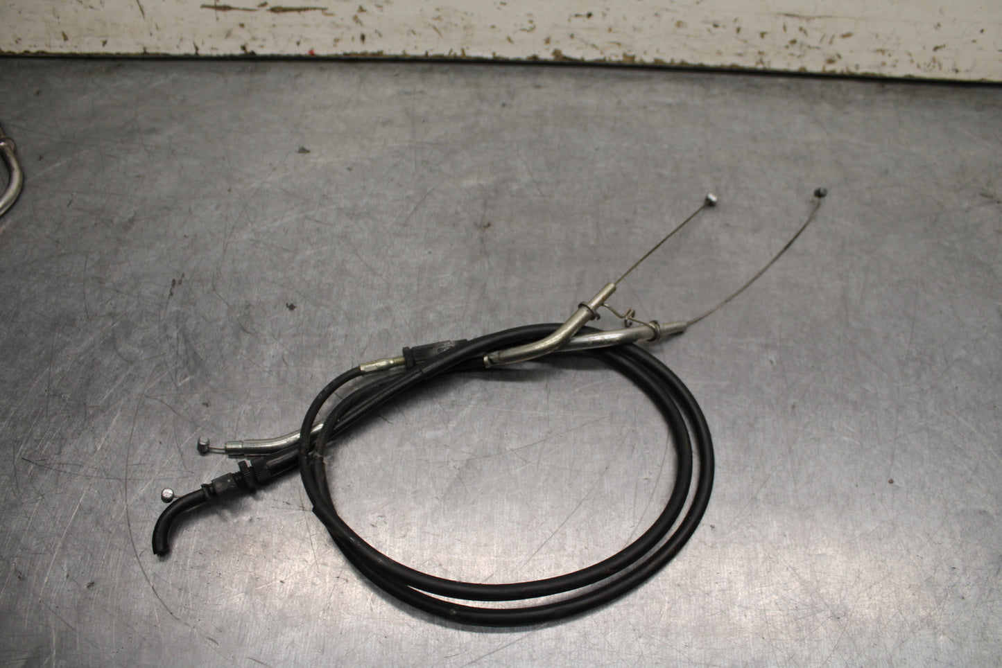 14-15 KAWASAKI NINJA 650 EX650F ABS THROTTLE CABLES LINES BB741