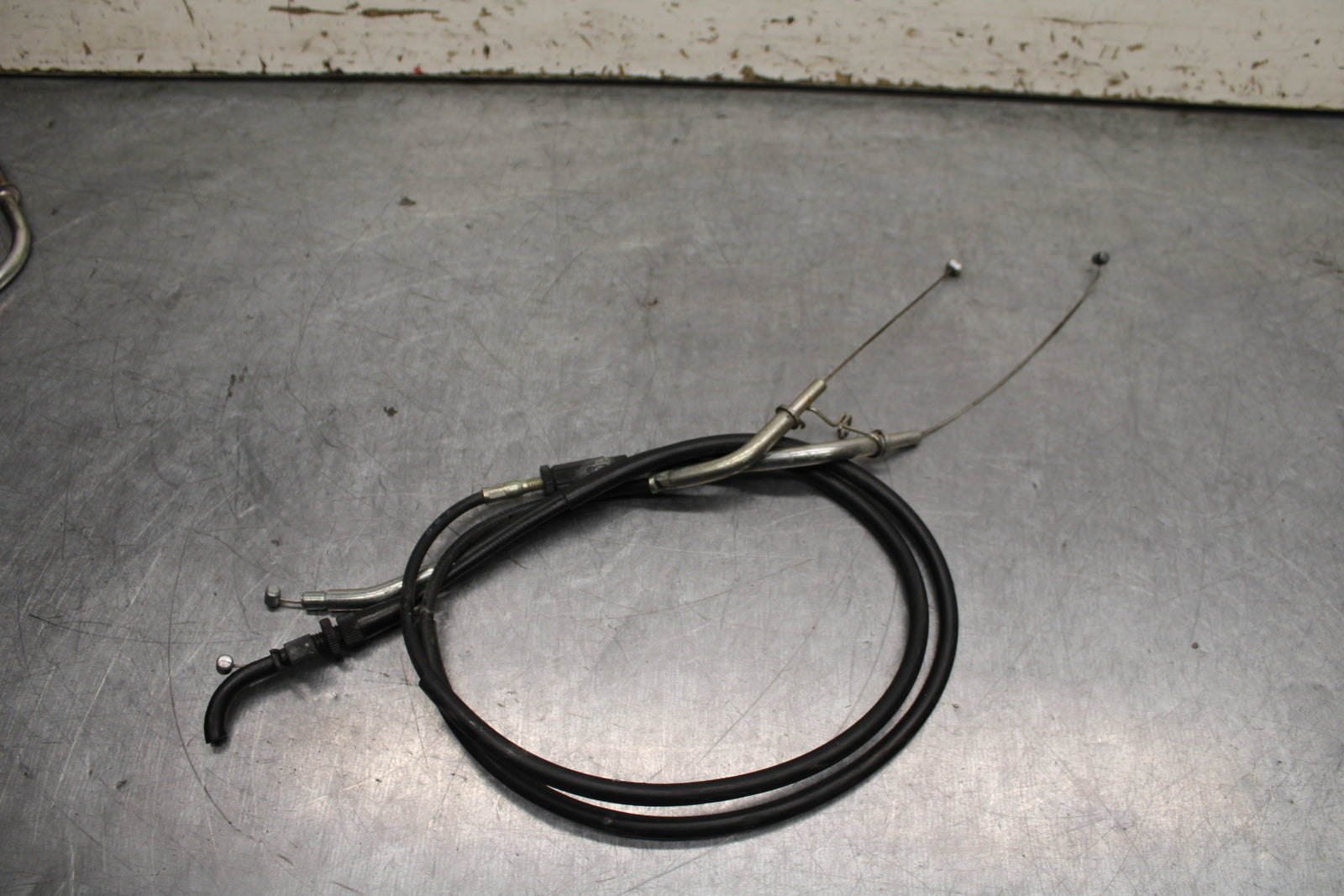 14-15 KAWASAKI NINJA 650 EX650F ABS THROTTLE CABLES LINES BB741