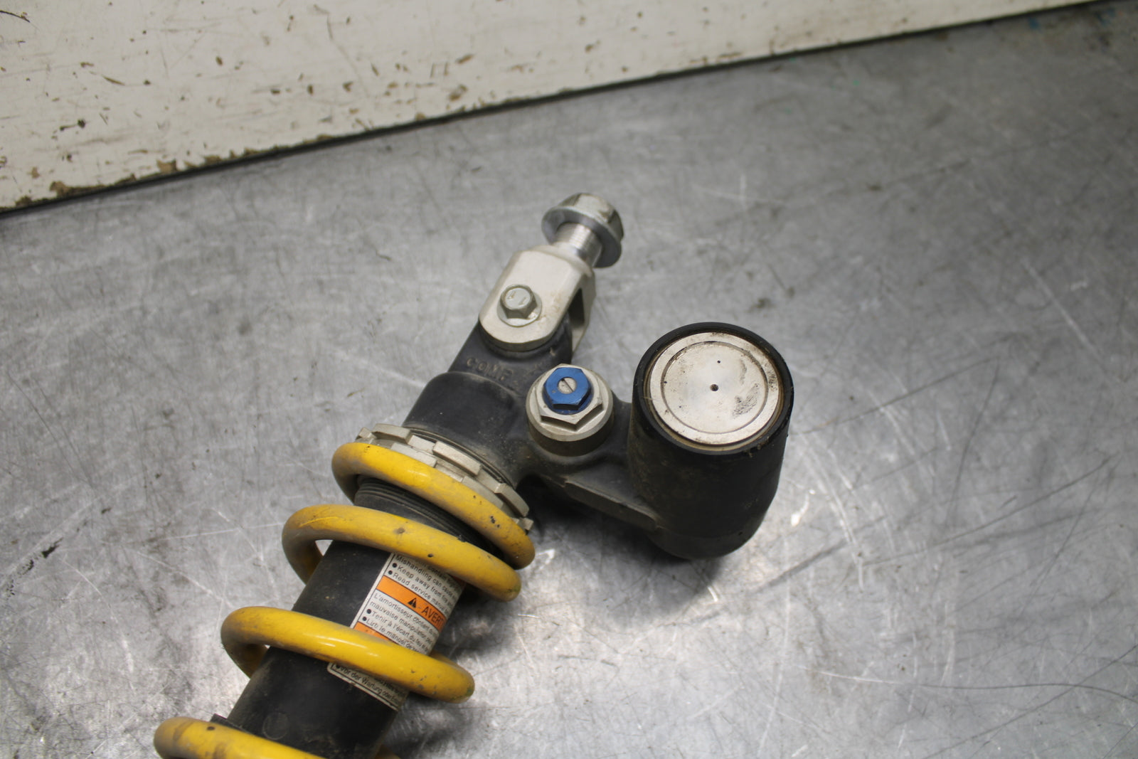 08-10 SUZUKI GSXR 600 REAR BACK SHOCK ABSORBER SUSPENSION  BB721