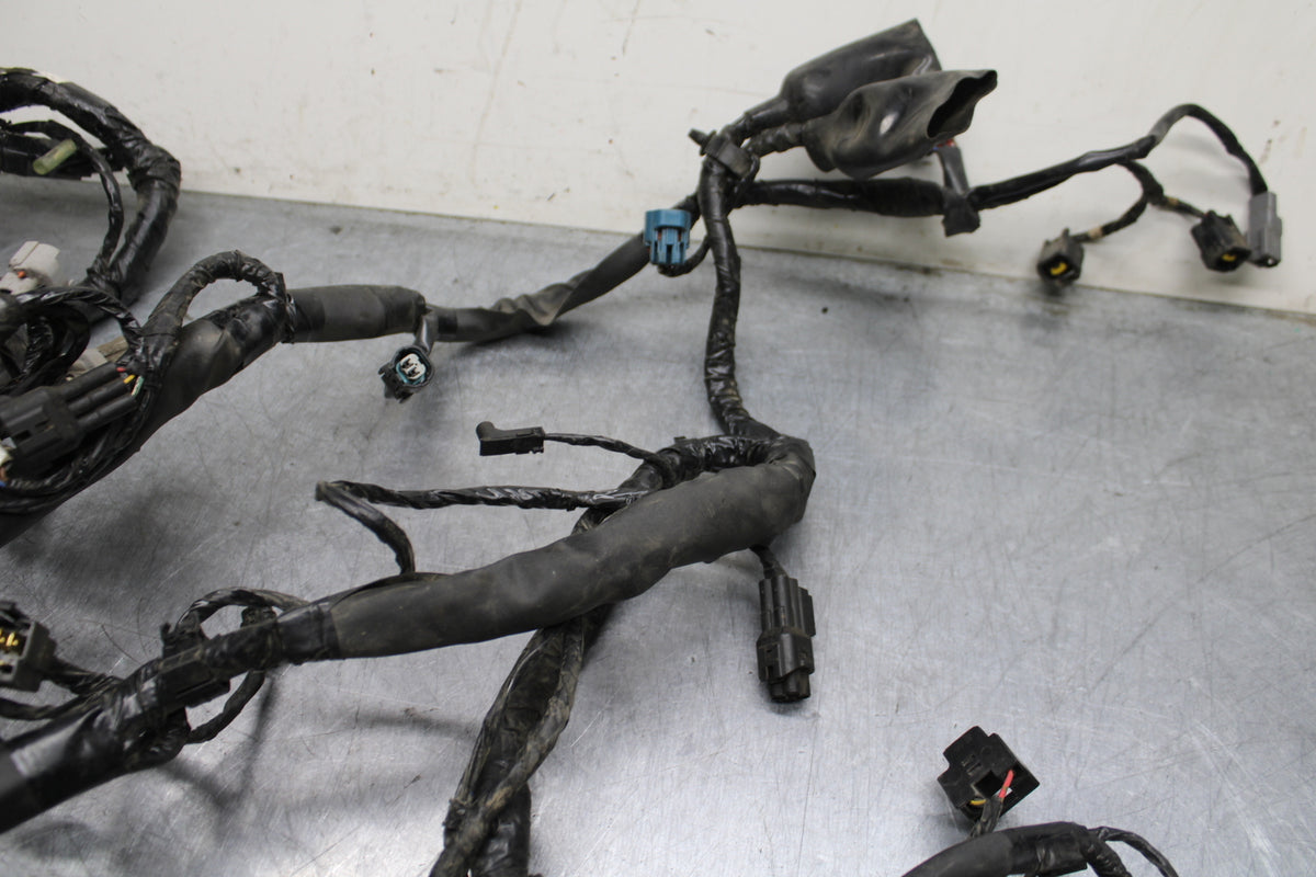 07-09 KAWASAKI VERSYS 650 MAIN ENGINE WIRING HARNESS MOTOR WIRE LOOM BB125