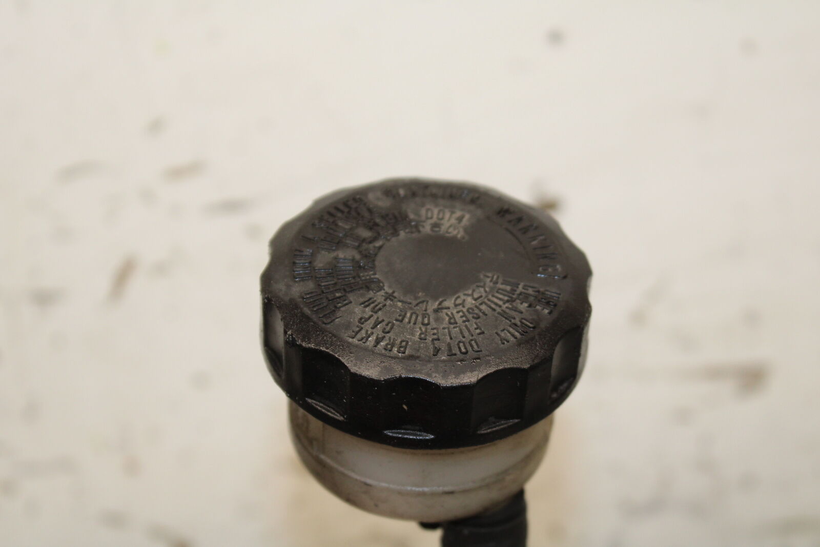 14-15 KAWASAKI NINJA 650 EX650F ABS REAR BRAKE MASTER CYLINDER W RESERVOIR BB741