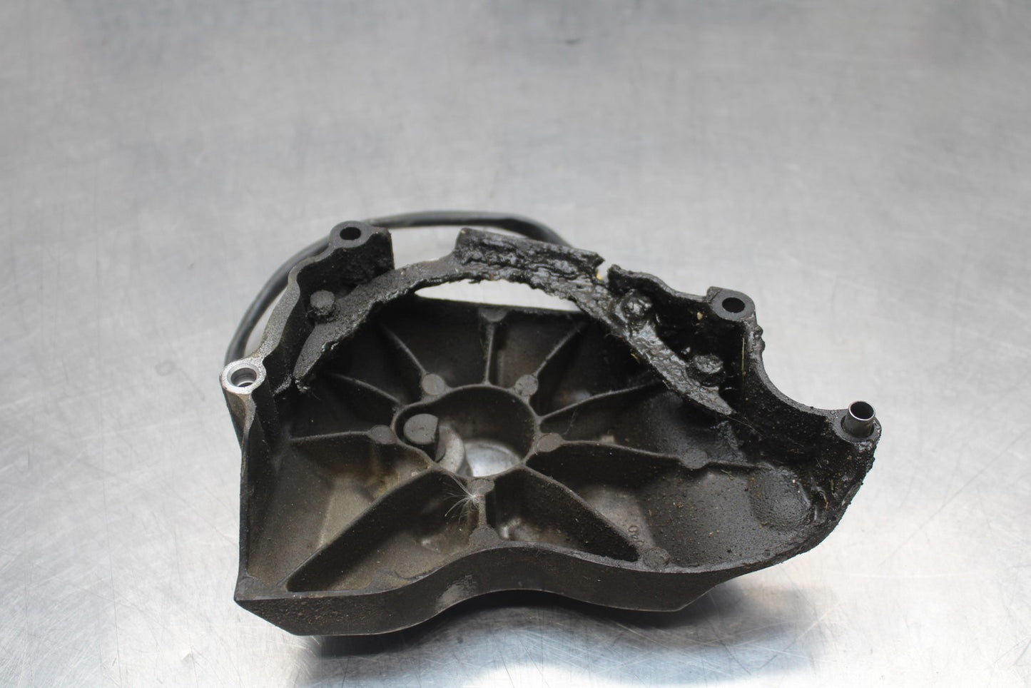 07-08 KAWASAKI NINJA ZX6R ENGINE SPROCKET COVER 14026-0040-11E BB203