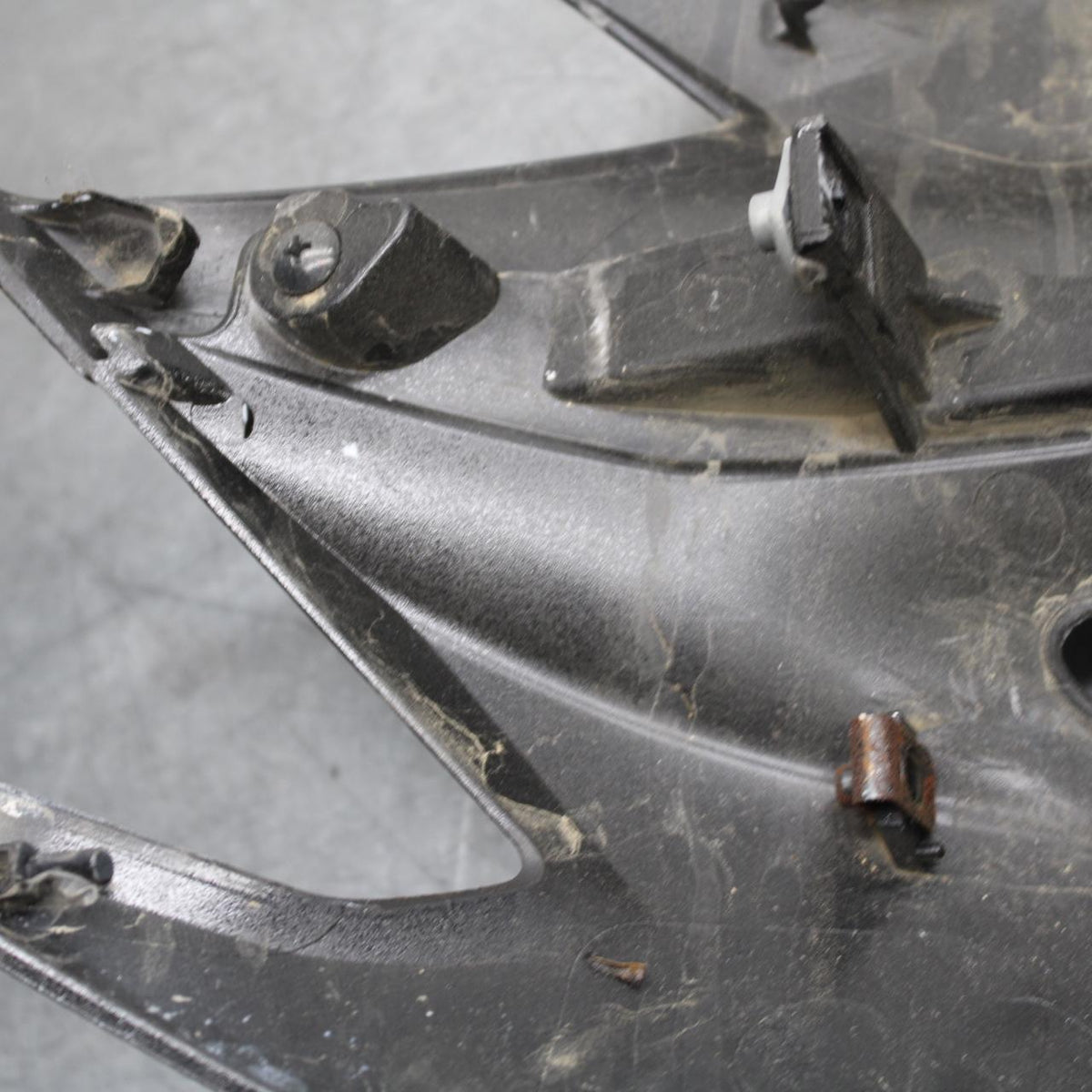 21 KAWASAKI NINJA ZX6R AFTERMARKET LEFT LOWER MID UPPER SIDE FAIRING COWL BB647