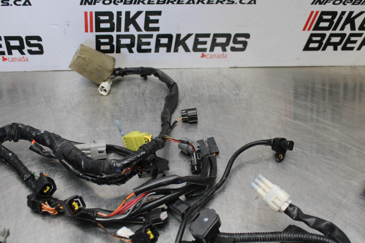 08-10 SUZUKI GSXR 600 MAIN ENGINE WIRING HARNESS MOTOR WIRE LOOM BB92