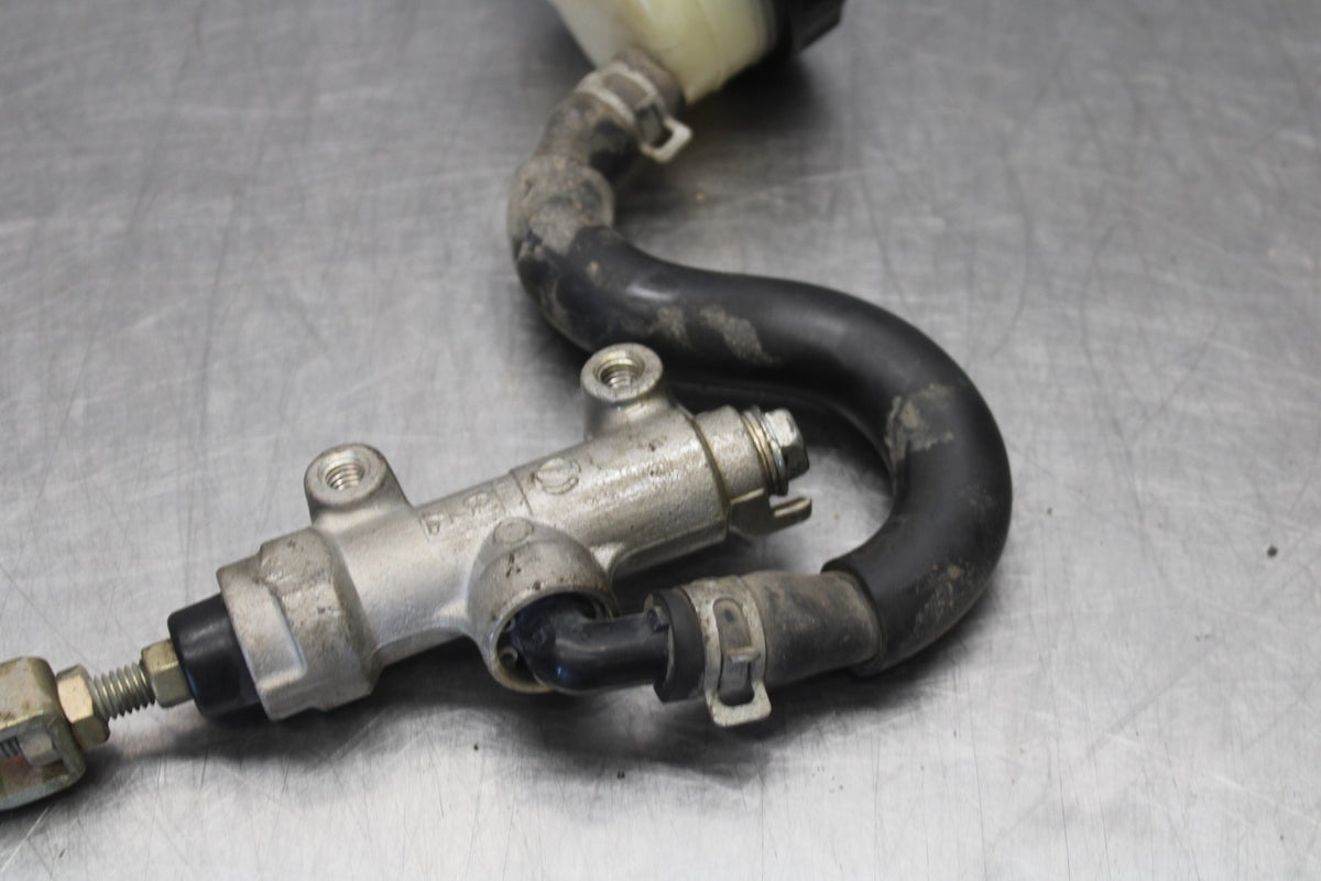 00-05 KAWASAKI NINJA ZX12R REAR BACK BRAKE MASTER CYLINDER W RESERVOIR BB892