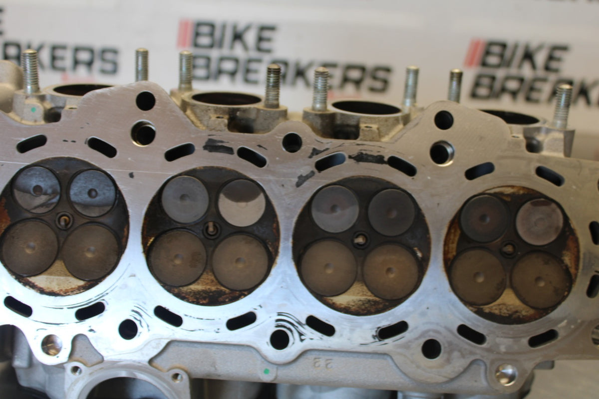 20-22 KAWASAKI NINJA ZX6R ENGINE TOP END CYLINDER HEAD BB884