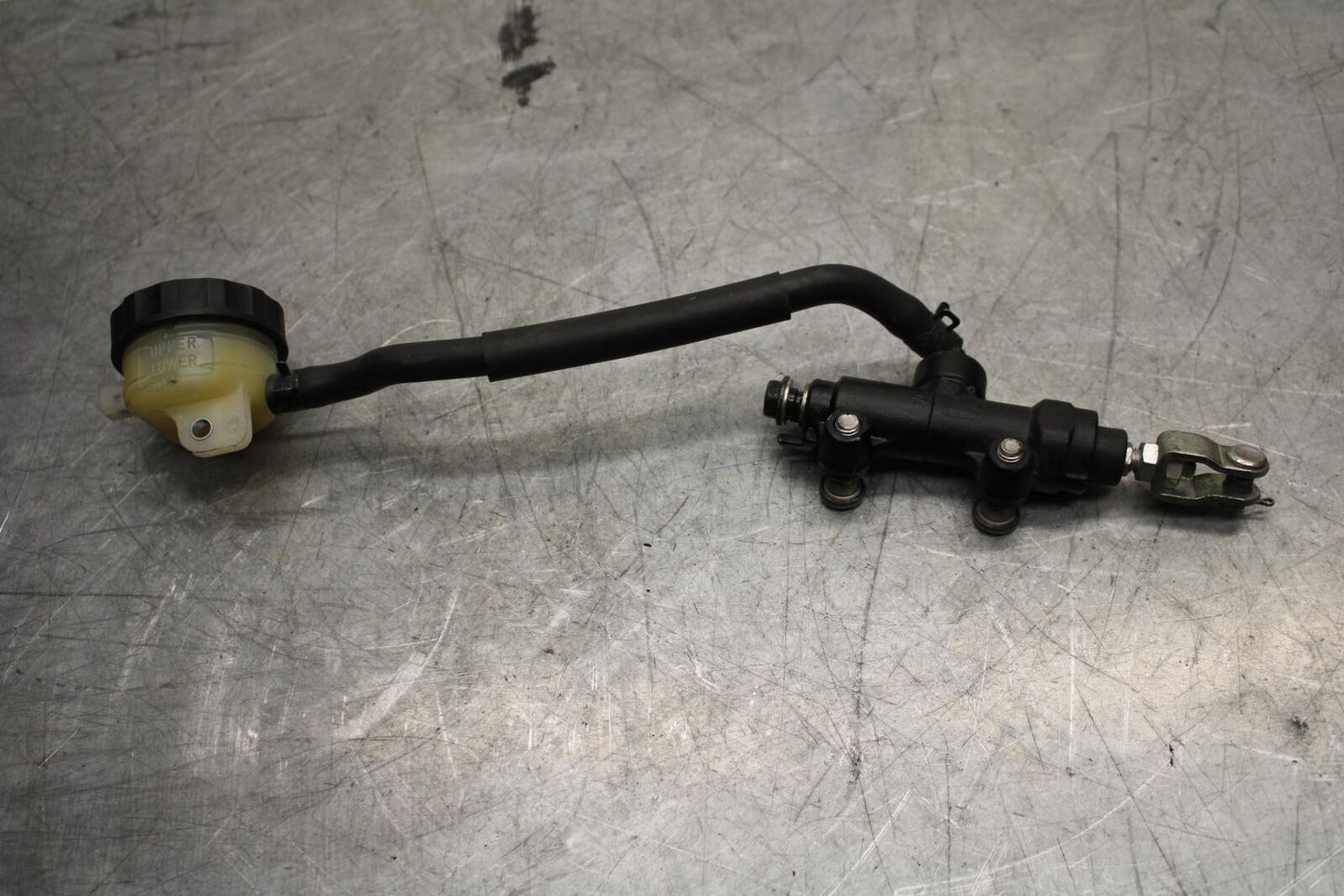 2009 Kawasaki Ninja ZX6R ZX600R REAR BRAKE MASTER CYLINDER W RESERVOIR BB548