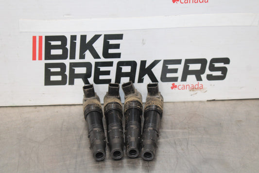 09 KAWASAKI CONCOURS 14 ZG1400B IGNITION COILS COIL SPARK PLUG CAPS BB875