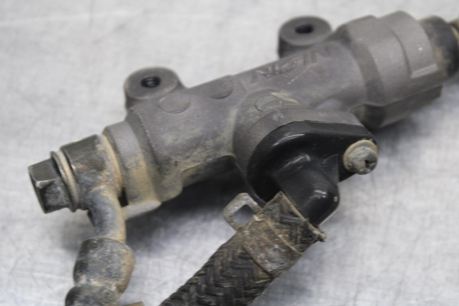 03-04 HONDA CBR600RR REAR BACK BRAKE MASTER CYLINDER W RESERVOIR BB628