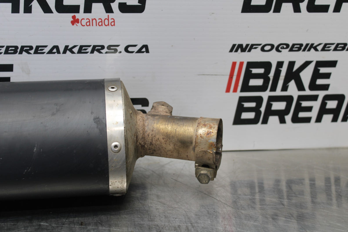 09-10 KAWASAKI ER-6N ARROW EXHAUST PIPE MUFFLER SLIP ON CAN SILENCER BB205