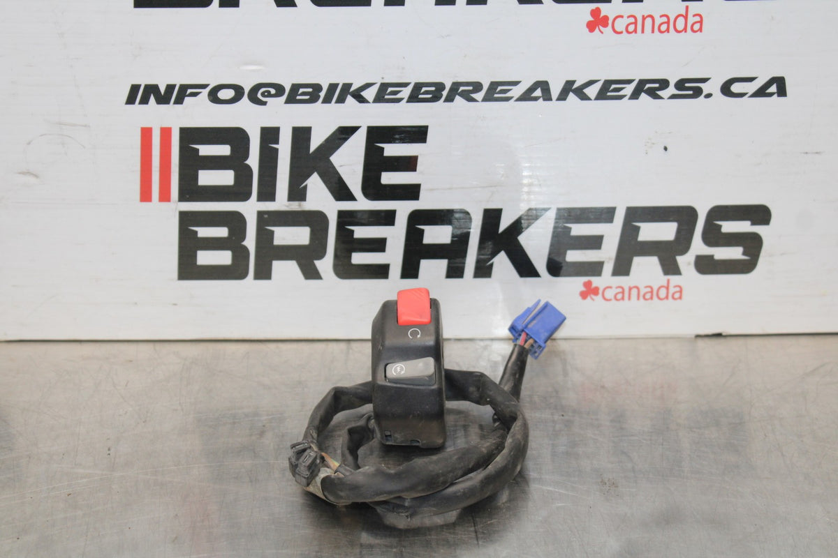 07 YAMAHA YZF R1 RIGHT CLIP ON HANDLE KILL OFF START SWITCH SWITCHES BB826