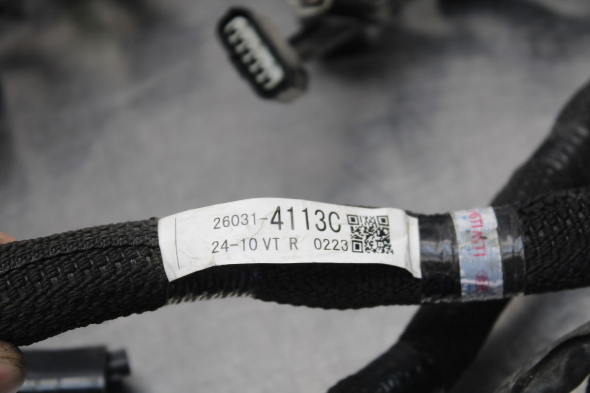 23-26 KAWASAKI NINJA ZX4RR MAIN ENGINE WIRING HARNESS MOTOR WIRE LOOM BB898