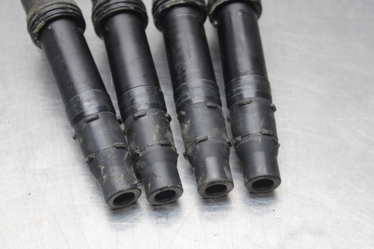 05-06 KAWASAKI NINJA ZX6R IGNITION COILS COIL SPARK PLUG CAPS BB877