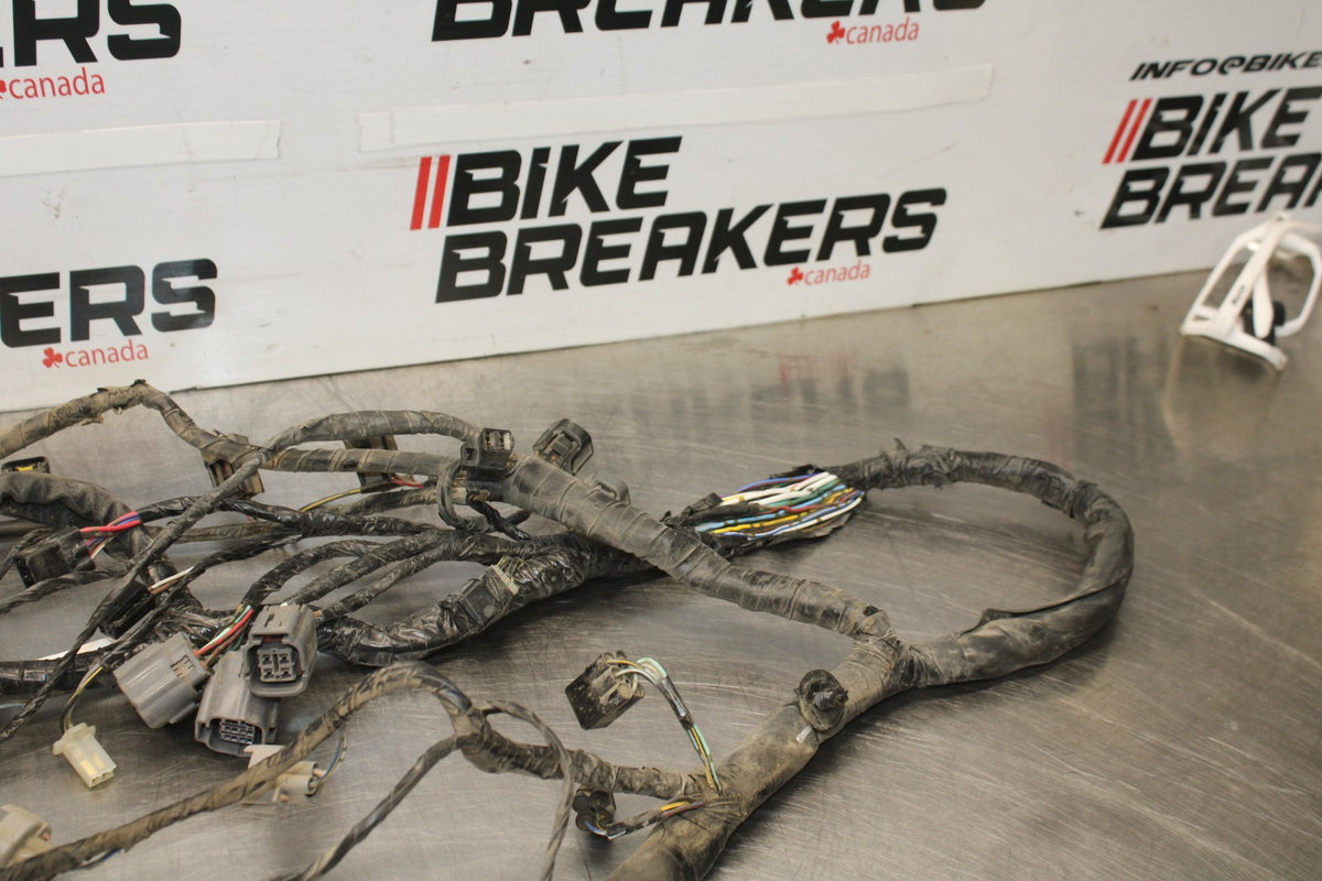 08 KAWASAKI ZX6R MAIN ENGINE WIRING HARNESS MOTOR WIRE LOOM BB896