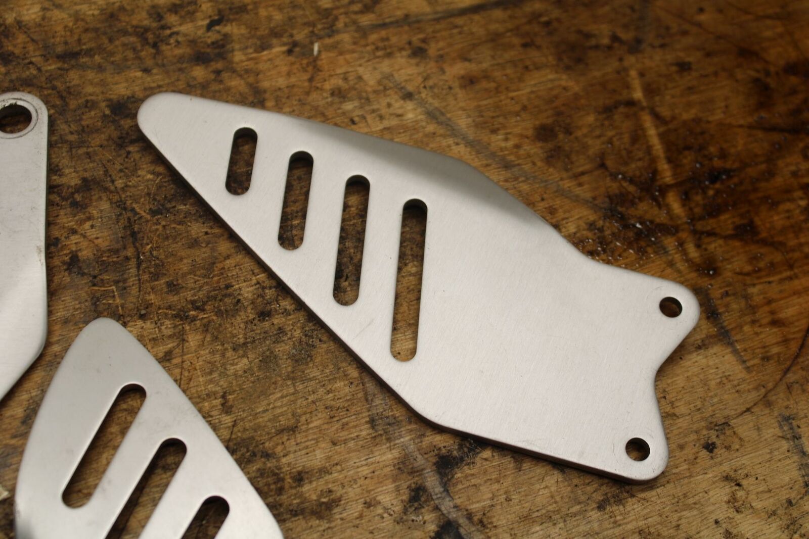 13-18 KAWASAKI NINJA ZX6R LEFT RIGHT REARSET REAR SET HEEL GUARD COVER 