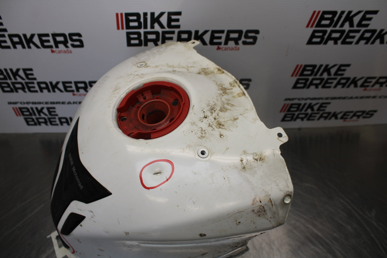 10-11 BMW S1000RR GAS TANK FUEL CELL PETROL RESERVOIR BB168