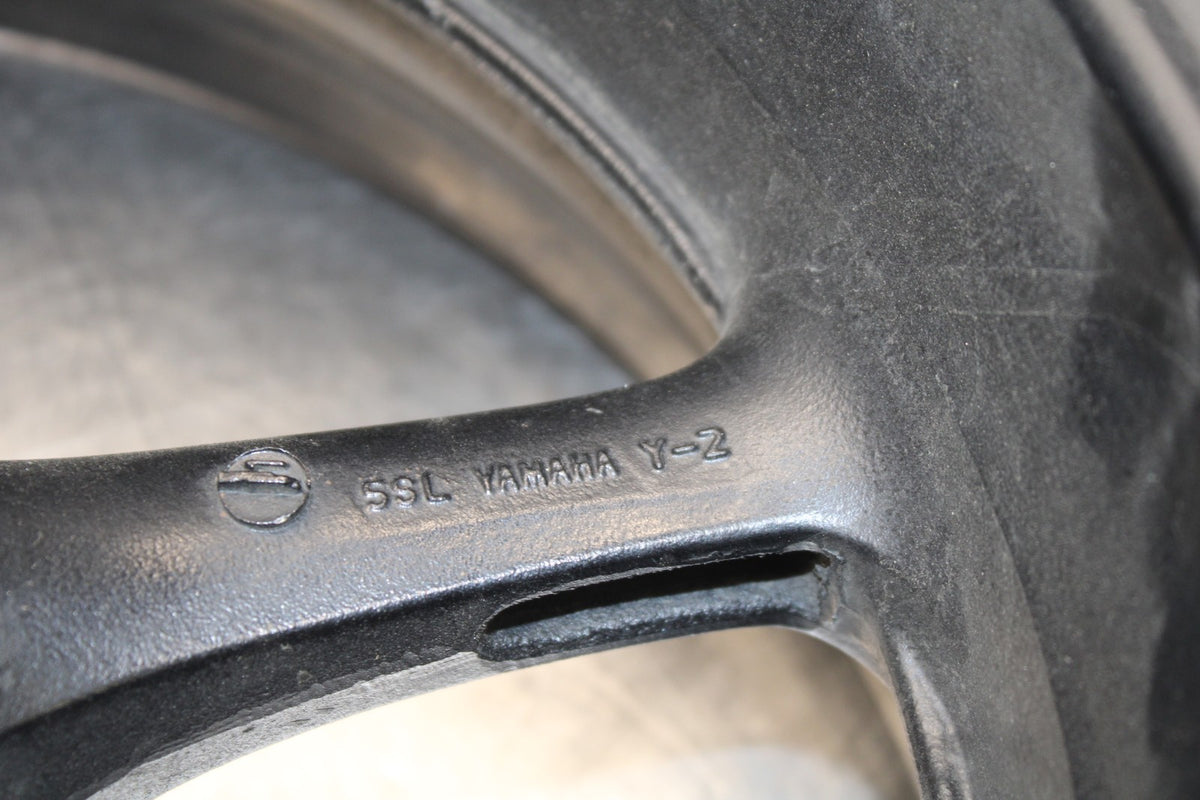 03-04 YAMAHA YZF R6 REAR WHEEL BACK RIM & ROTOR BB890