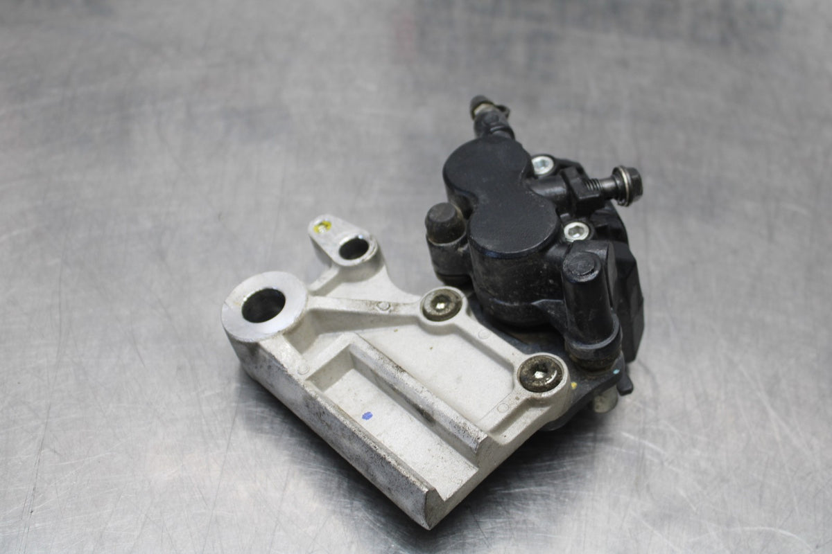 13-17 KAWASAKI NINJA 300 EX300 ABS REAR BACK BRAKE CALIPER W MOUNT BRACKET BB187