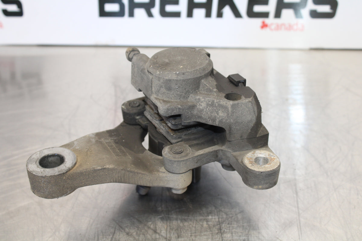 00 SUZUKI SV650 REAR BACK BRAKE CALIPER W MOUNT BRACKET BB156
