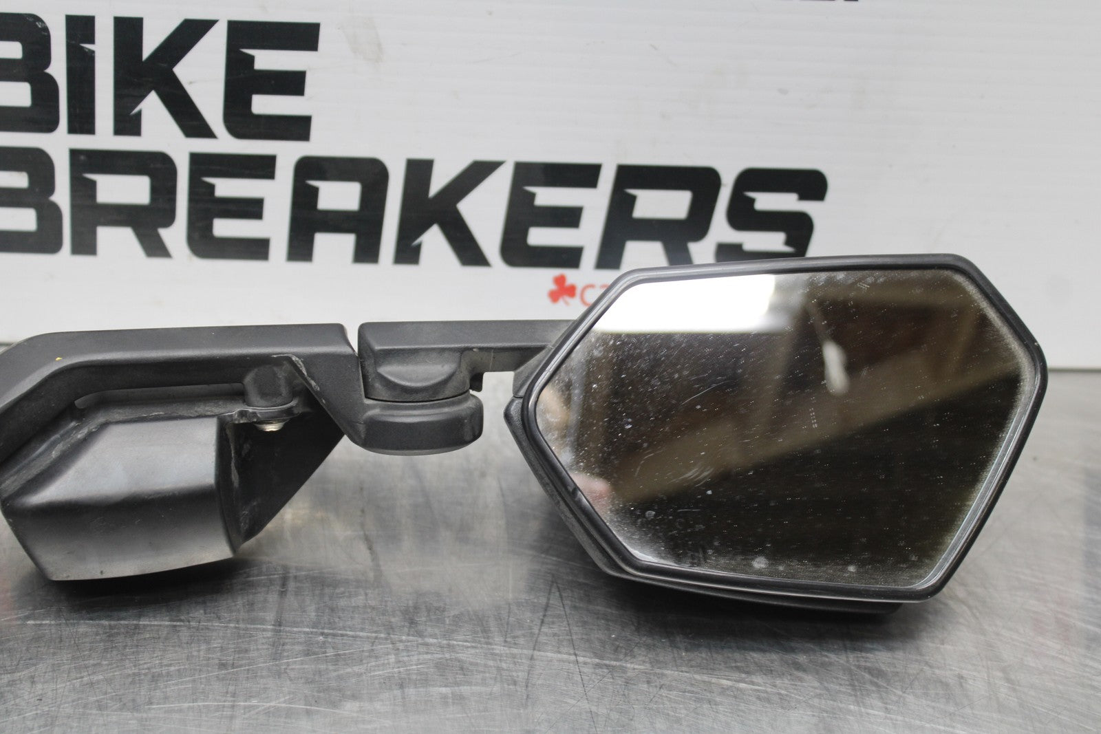 08 KAWASAKI NINJA ZX10R RIGHT SIDE REAR VIEW MIRROR & TURN SIGNAL BB201