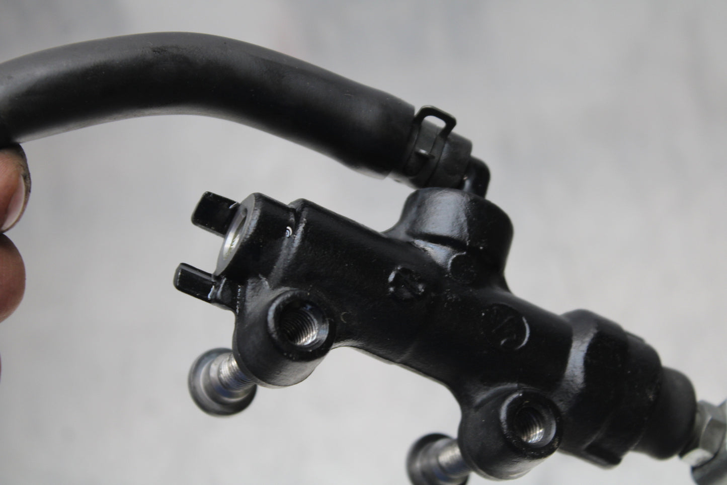 13-17 KAWASAKI NINJA ZX6R ZX636 ABS REAR BRAKE MASTER CYLINDER W RESERVOIR BB143