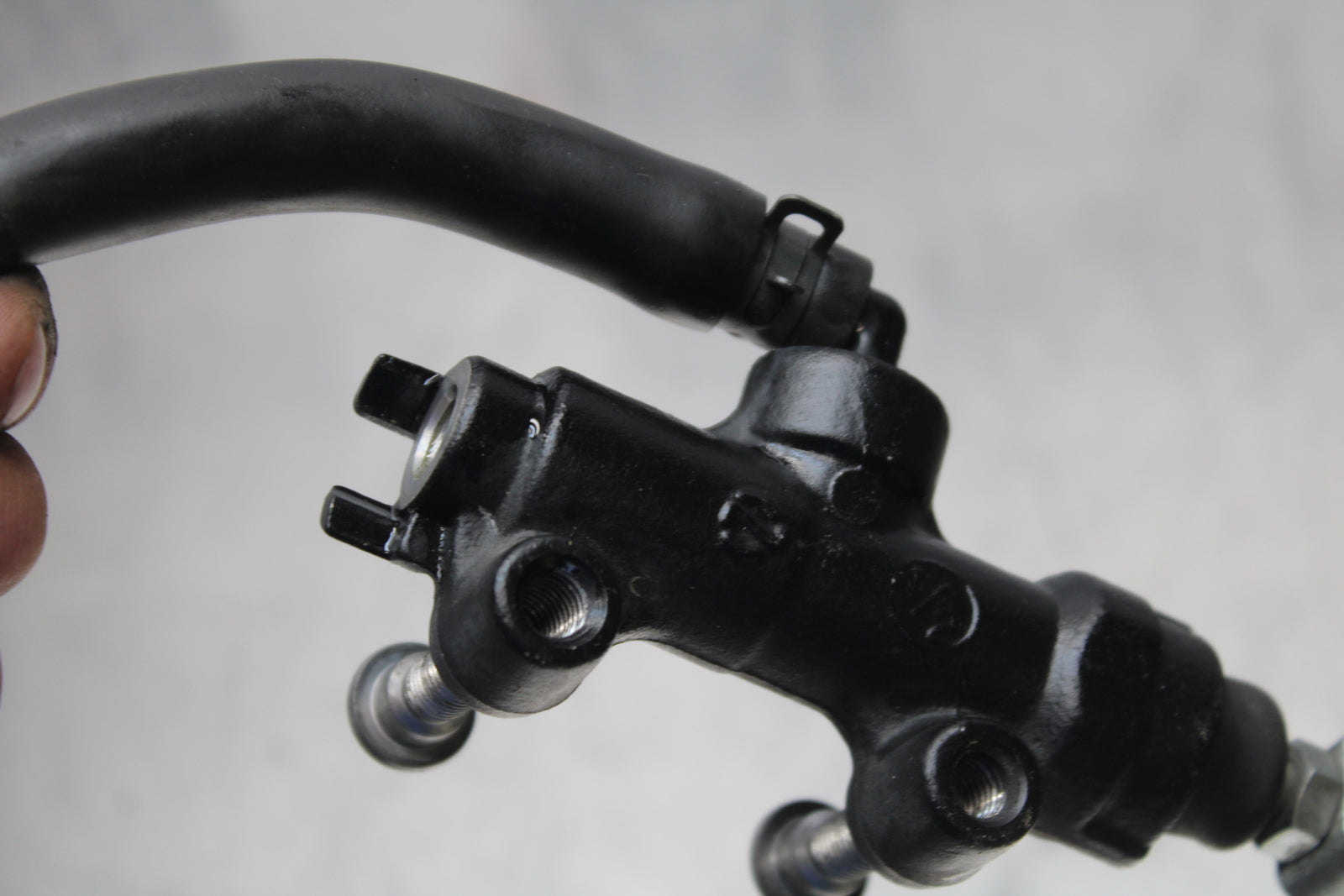 13-17 KAWASAKI NINJA ZX6R ZX636 ABS REAR BRAKE MASTER CYLINDER W RESERVOIR BB143