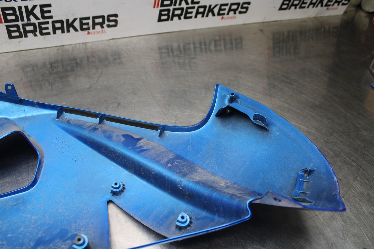 06 KAWASAKI NINJA 650 EX650 LEFT MID UPPER SIDE FAIRING COWL PLASTIC BB823