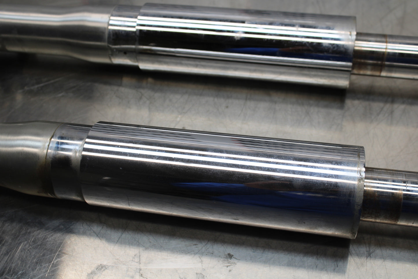 04 SUZUKI INTRUDER 800 FRONT FORKS SHOCK SUSPENSION SET PAIR BB758