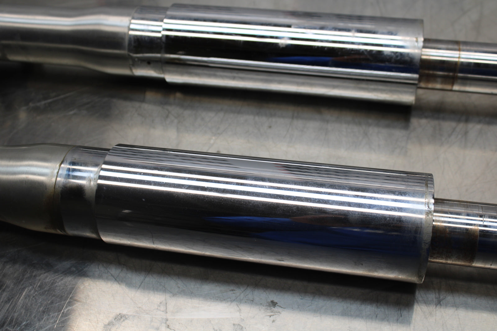 04 SUZUKI INTRUDER 800 FRONT FORKS SHOCK SUSPENSION SET PAIR BB758