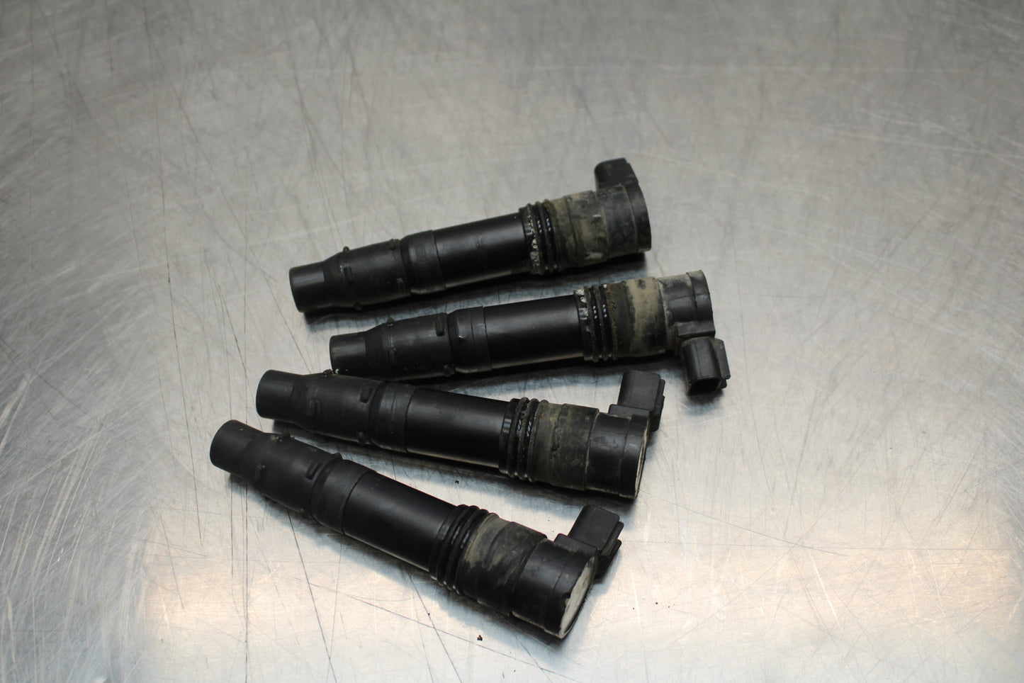 04-05 KAWASAKI NINJA ZX10R IGNITION COILS COIL SPARK PLUG CAPS BB163