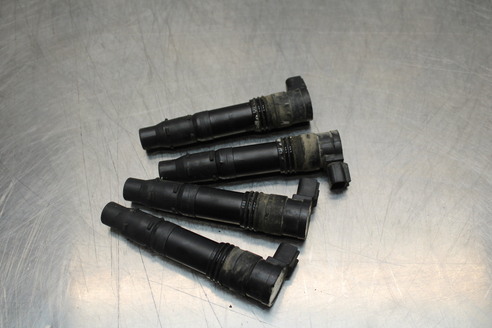 04-05 KAWASAKI NINJA ZX10R IGNITION COILS COIL SPARK PLUG CAPS BB163