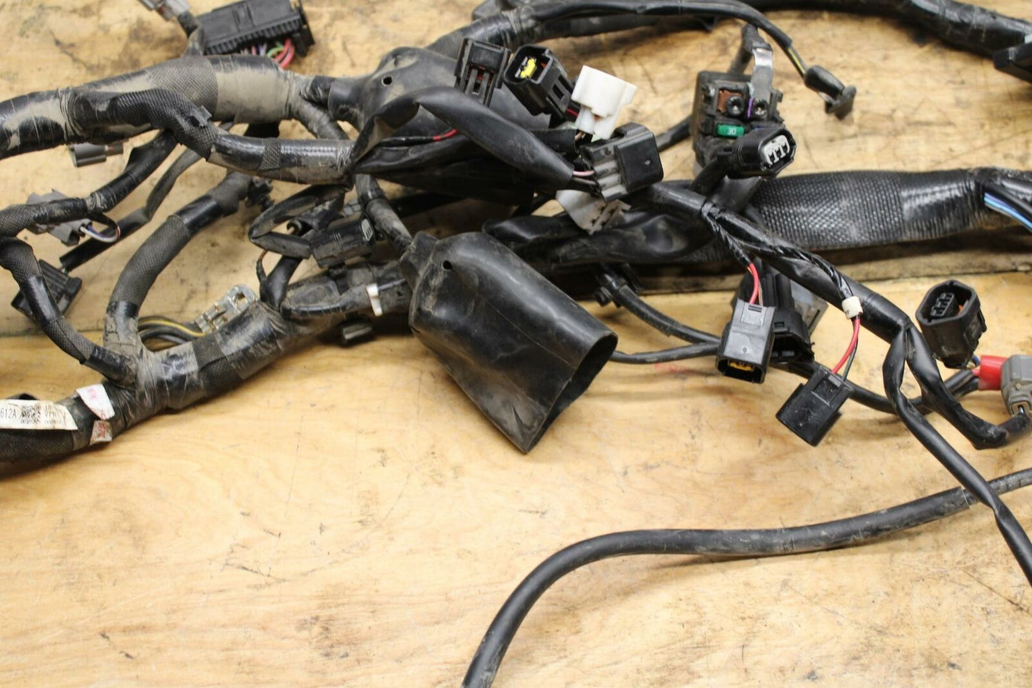 19-20 KAWASAKI NINJA ZX6R MAIN ENGINE WIRING HARNESS MOTOR WIRE LOOM BB338