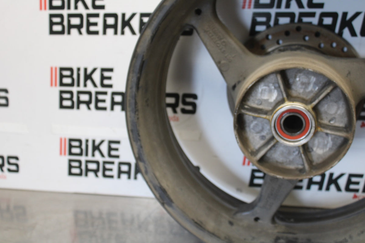05-06 HONDA CBR600RR REAR WHEEL BACK RIM & ROTOR BB893