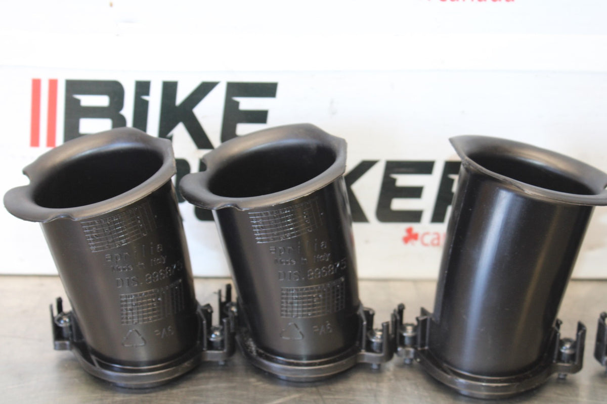 24 APRILIA TUONO V4 1100 FACTORY ABS AIRBOX INTAKE VELOCITY STACKS BB887