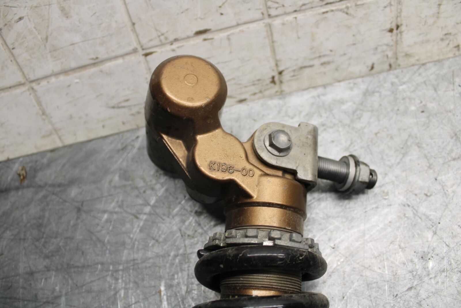 2009 Kawasaki Ninja ZX6R ZX600R REAR BACK SHOCK ABSORBER SUSPENSION BB538