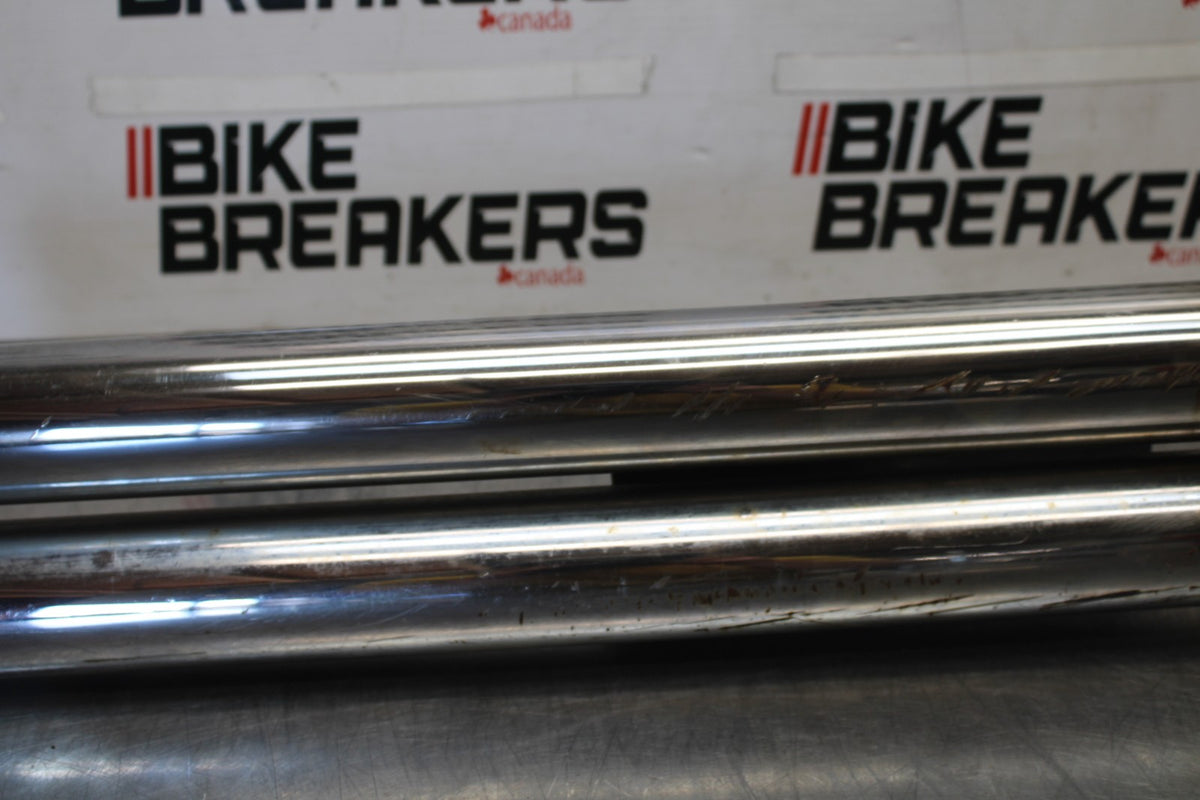 08 YAMAHA V STAR 1100 XVS1100AW CLASSIC COBRA FULL EXHAUST PIPE BB916