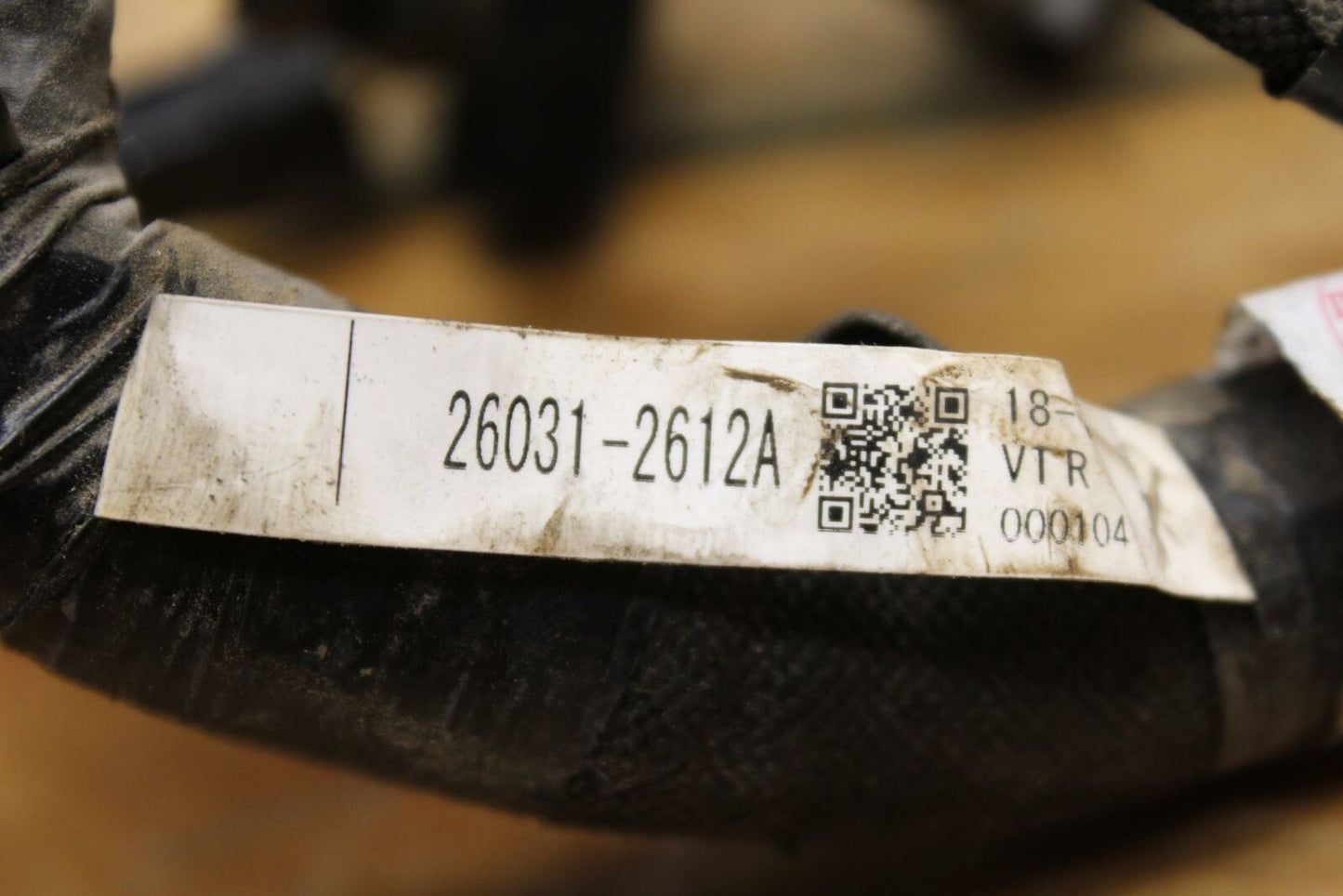 19-20 KAWASAKI NINJA ZX6R MAIN ENGINE WIRING HARNESS MOTOR WIRE LOOM BB338