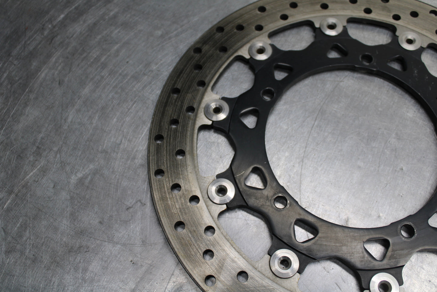 03-05 YAMAHA YZF R6  FRONT LEFT RIGHT BRAKE ROTORS DISCS BB132