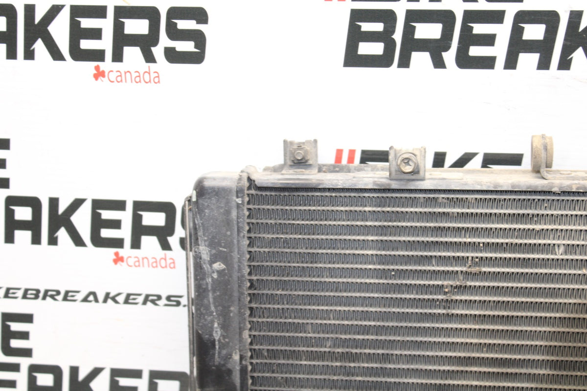 06 KAWASAKI Z750 ENGINE RADIATOR MOTOR COOLER COOLING RADIATER BB837