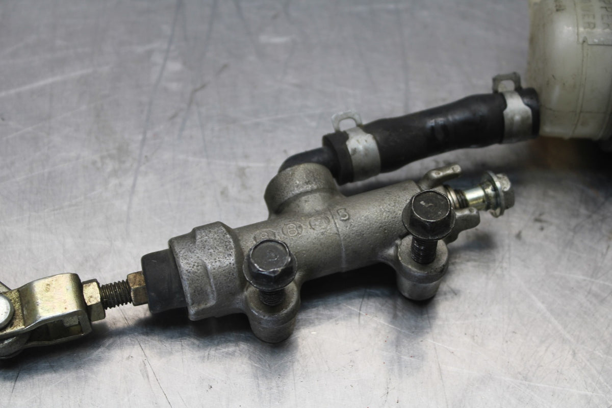 03-08 KAWASAKI VULCAN 1600 REAR BACK BRAKE MASTER CYLINDER W RESERVOIR BB196