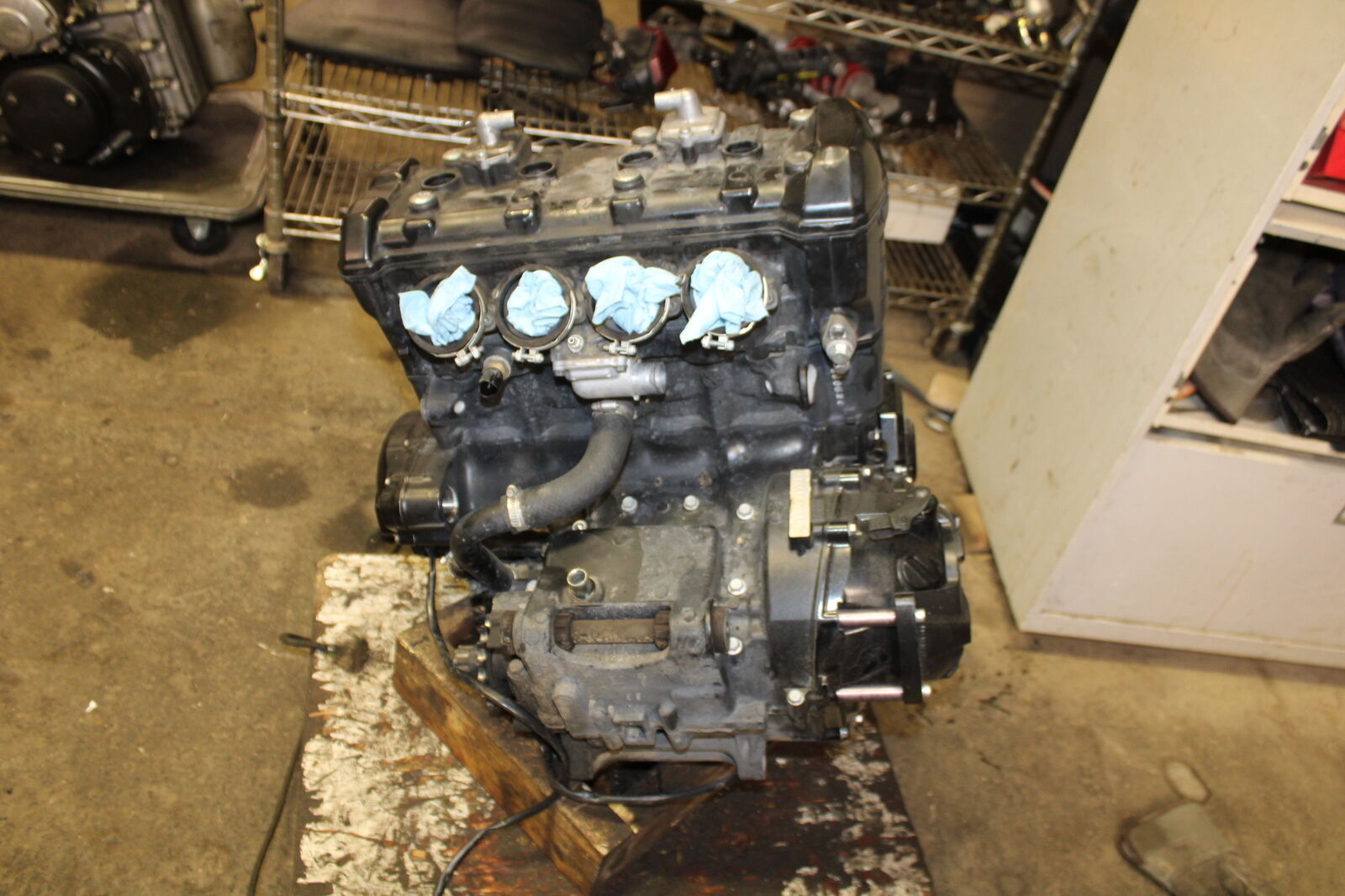 12-13 KAWASAKI Z1000 ENGINE MOTOR BB743