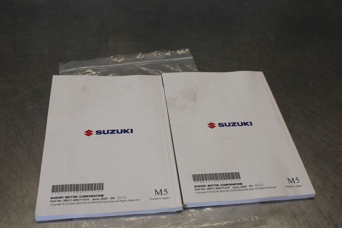 11-26 SUZUKI GSXR750 ORIGINAL OWNERS MANUAL BOOK BB882