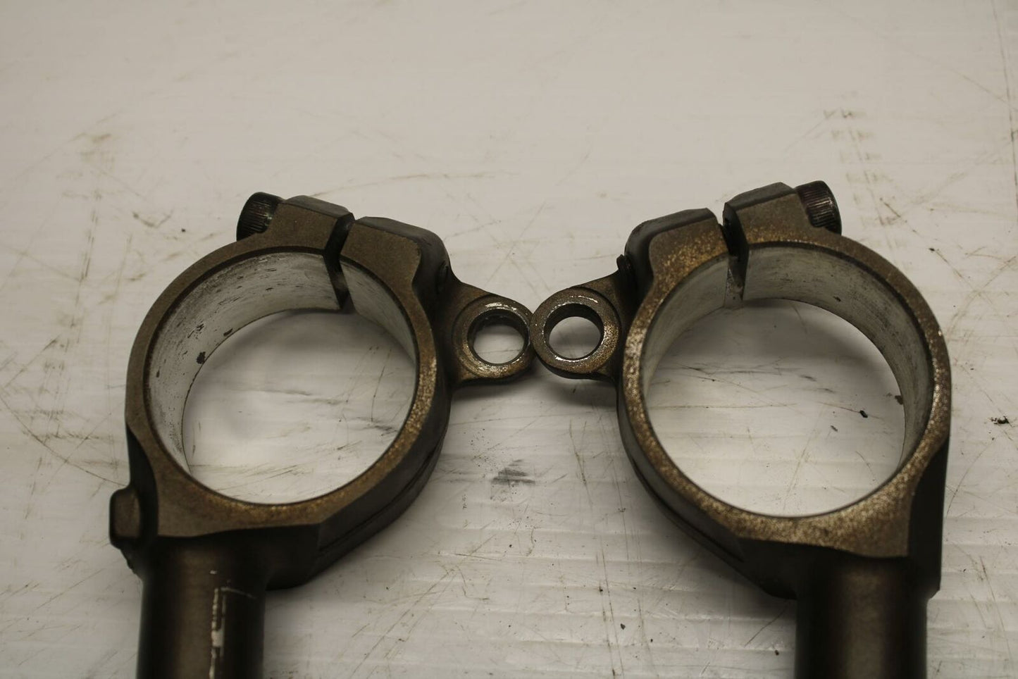 03-04 KAWASAKI NINJA ZX6RR LEFT RIGHT CLIP ON ONS HANDLEBARS PAIR SET BB264