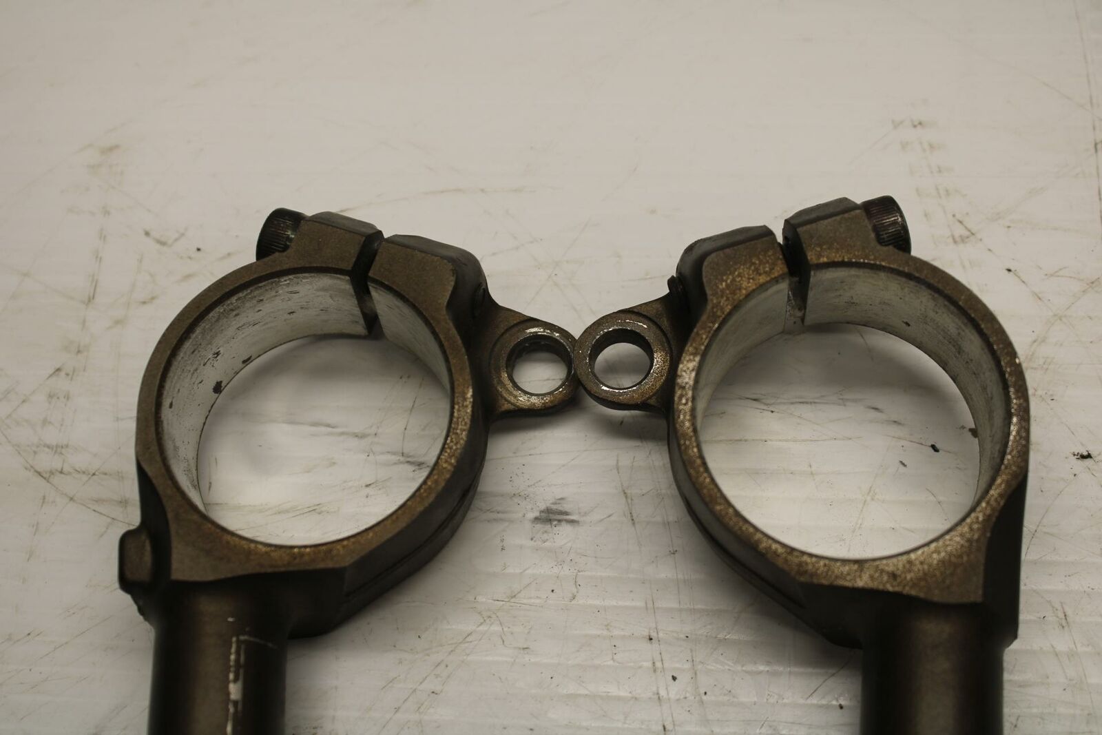 03-04 KAWASAKI NINJA ZX6RR LEFT RIGHT CLIP ON ONS HANDLEBARS PAIR SET BB264