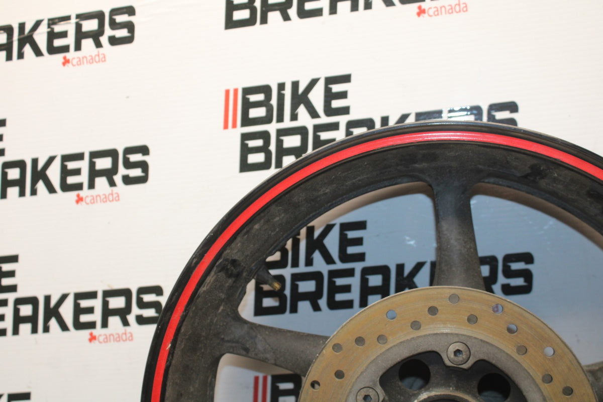 05 YAMAHA YZF R6 REAR WHEEL BACK RIM & ROTOR BB814