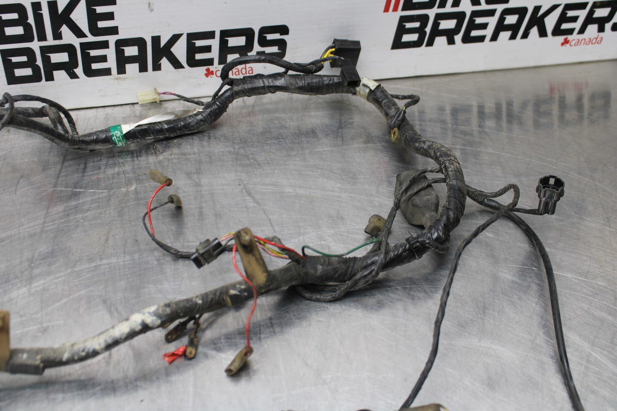 98 KAWASAKI NINJA ZX6 MAIN ENGINE WIRING HARNESS MOTOR WIRE LOOM BB870