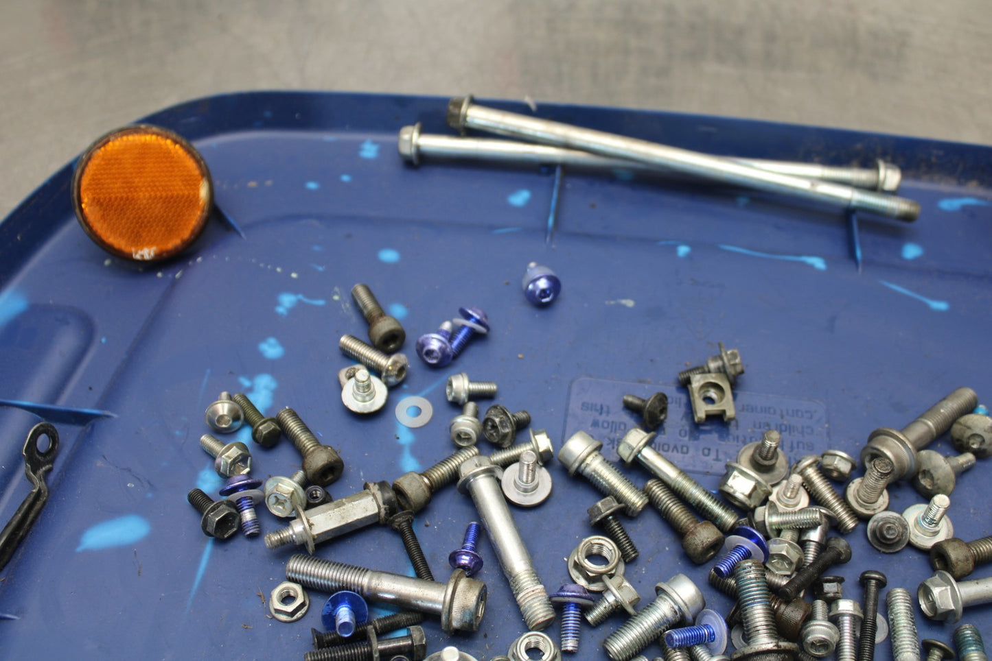11-22 SUZUKI GSXR 600 MOUNTING BOLTS HARDWARE MOTOR SCREWS BB193
